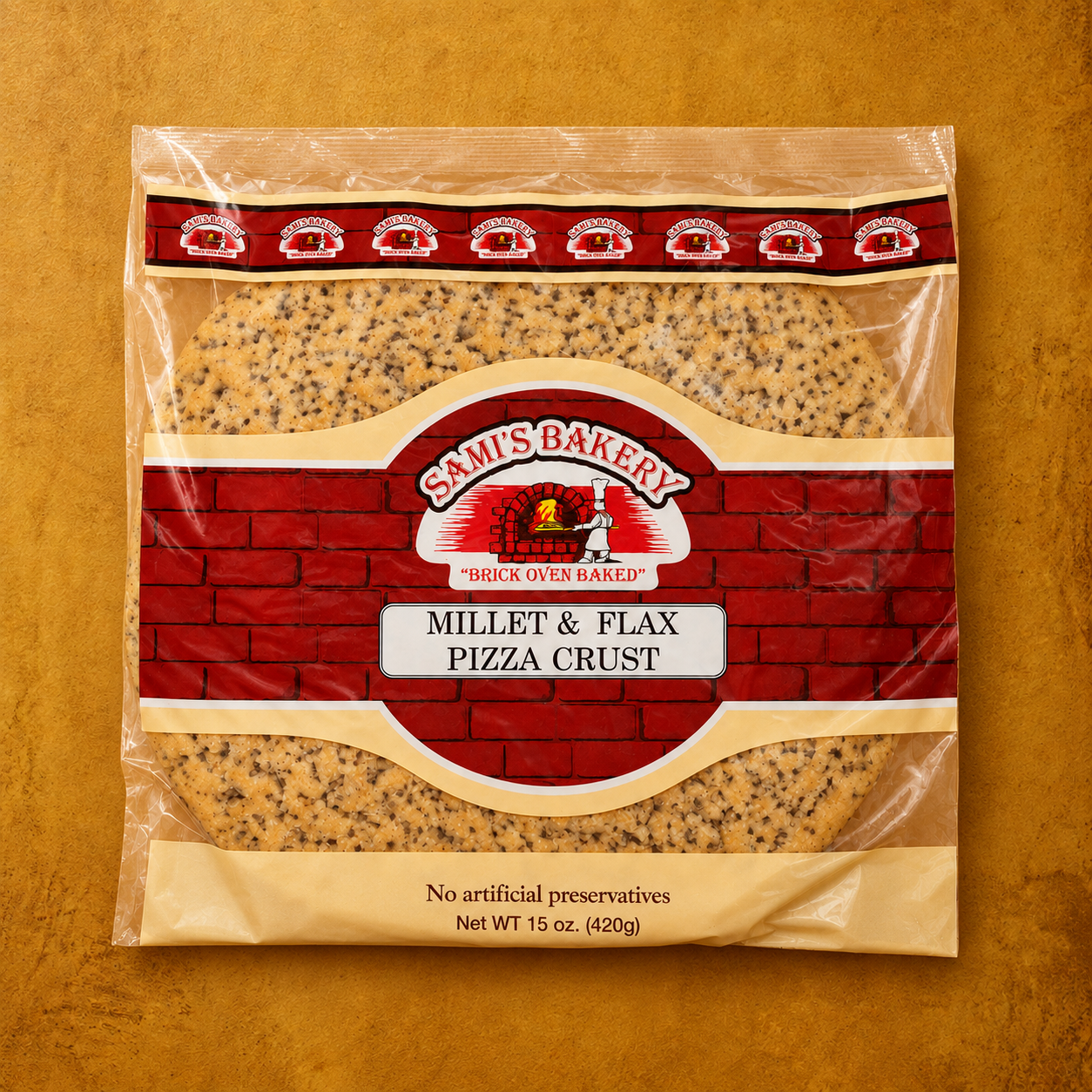 Vegan Gluten Free Millet Pizza – Sami's Bakery