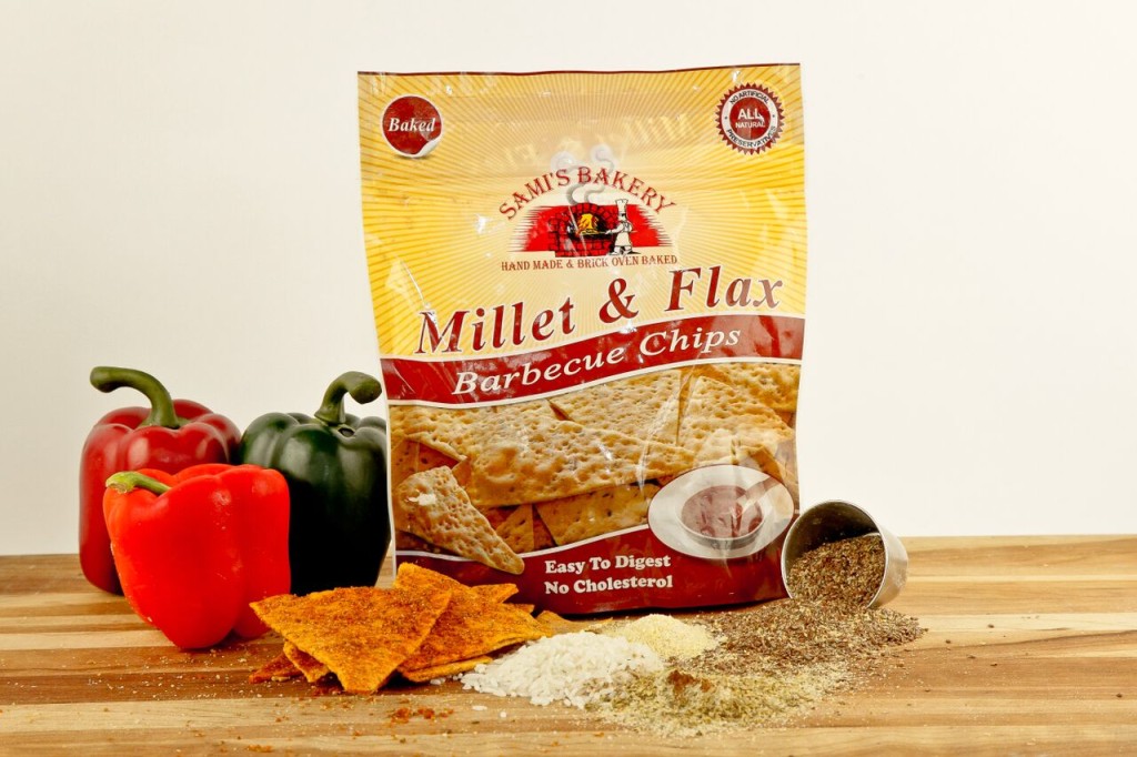 Millet Flax Plain Chips Sami S Bakery