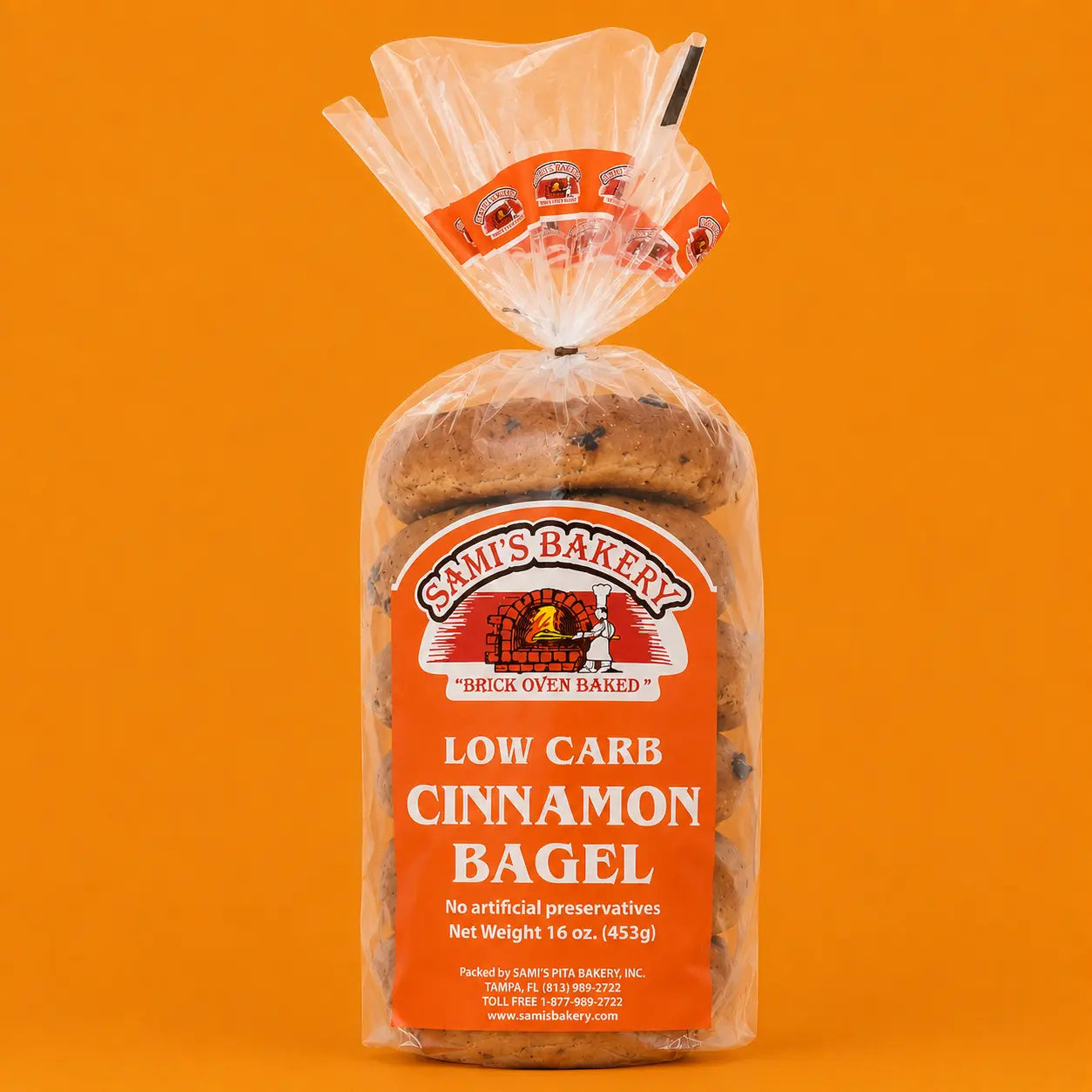 Low Carb Cinnamon Bagel