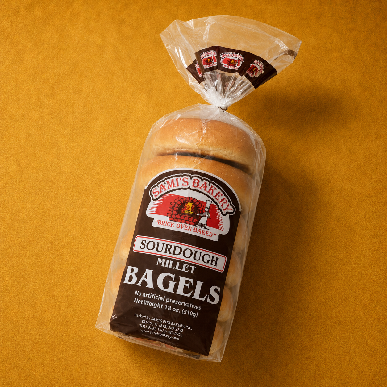 Millet Sourdough Bagels
