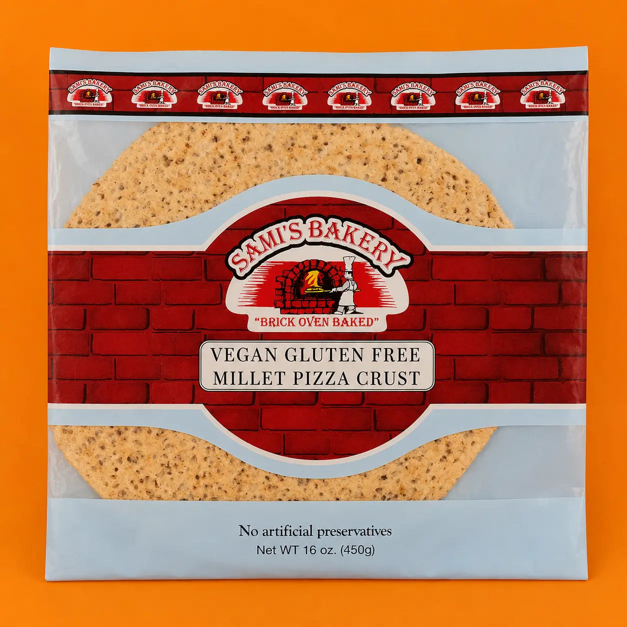 Vegan Gluten Free Millet Pizza