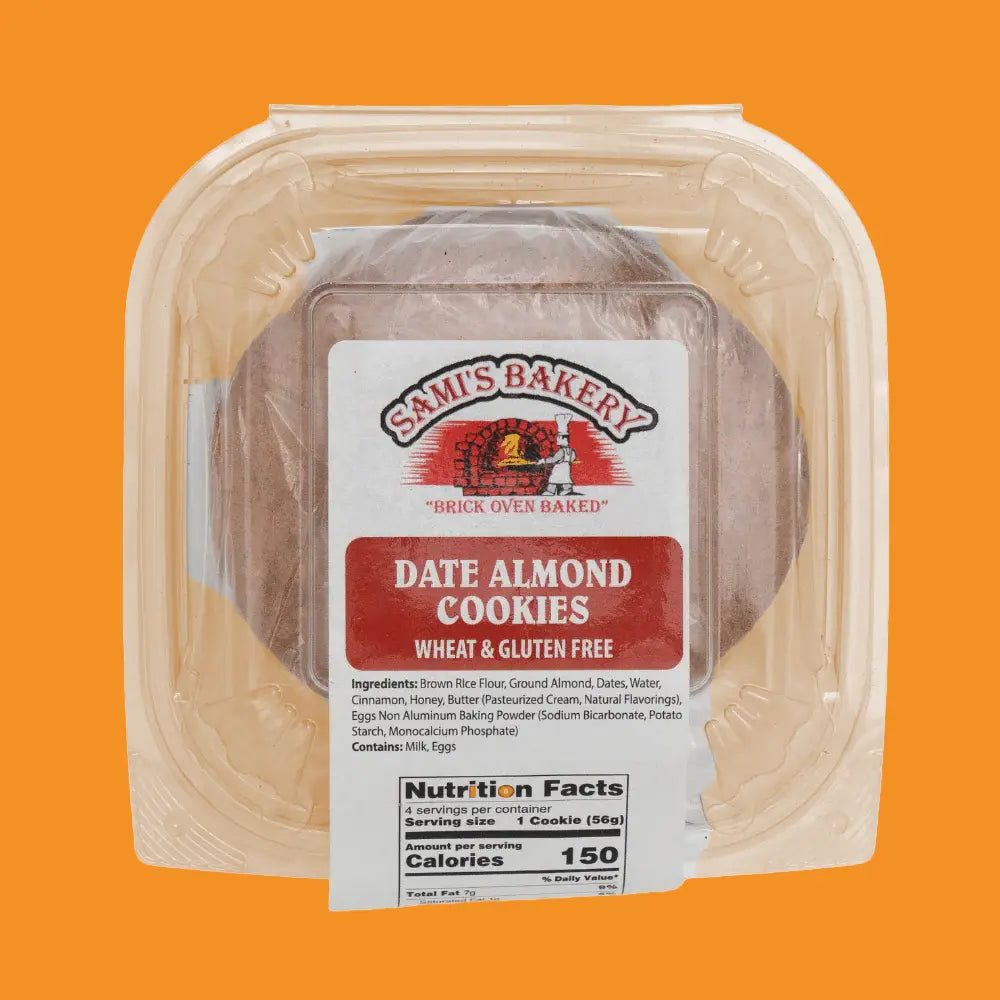 Date Almond Cookies