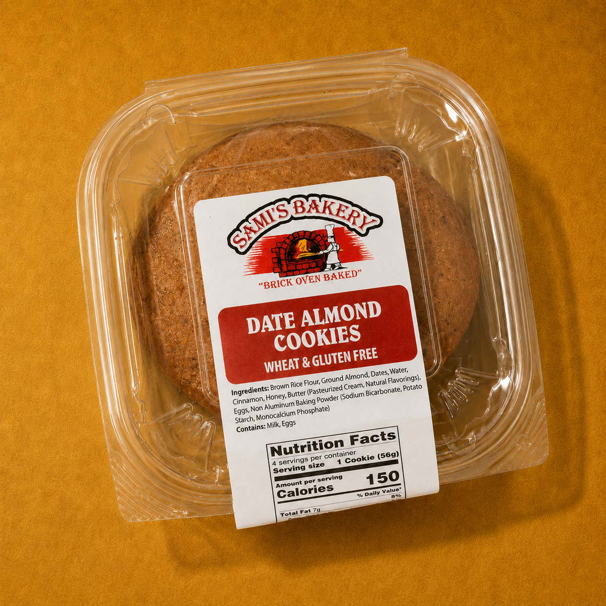Date Almond Cookies