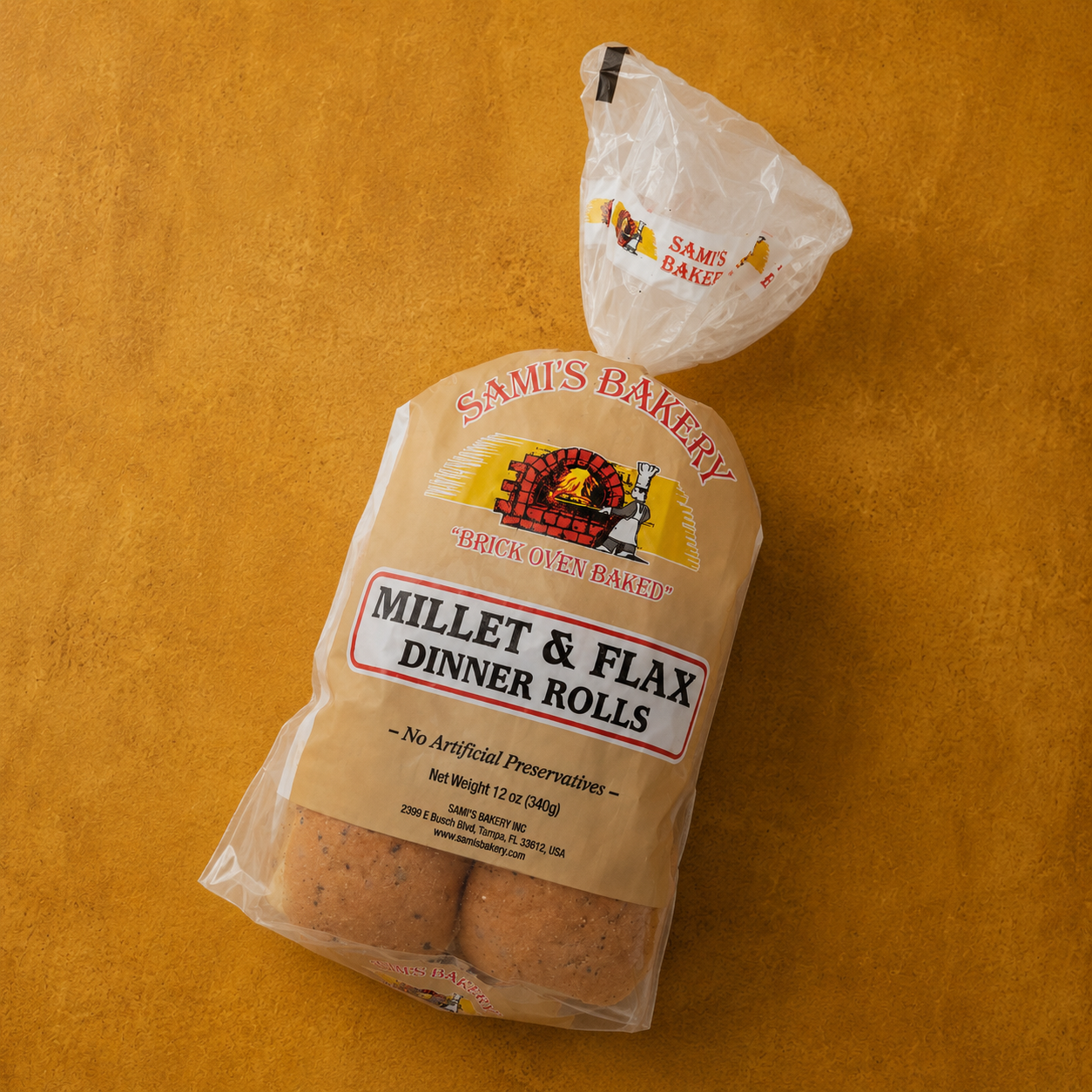 Millet & Flax Dinner Rolls