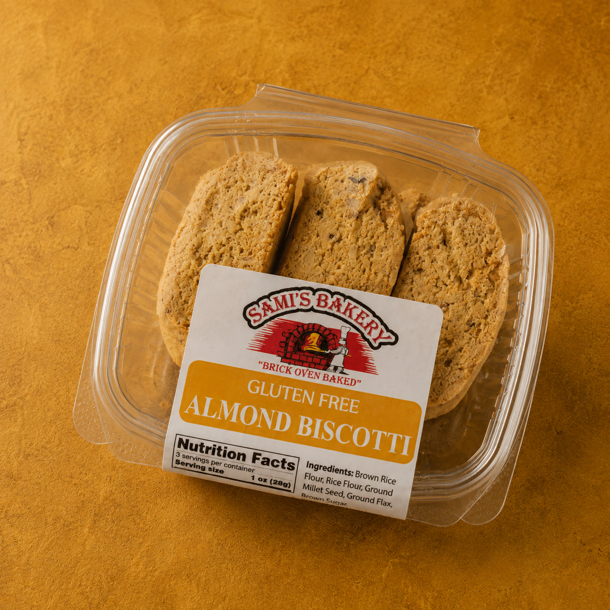 Gluten Free Almond Biscotti