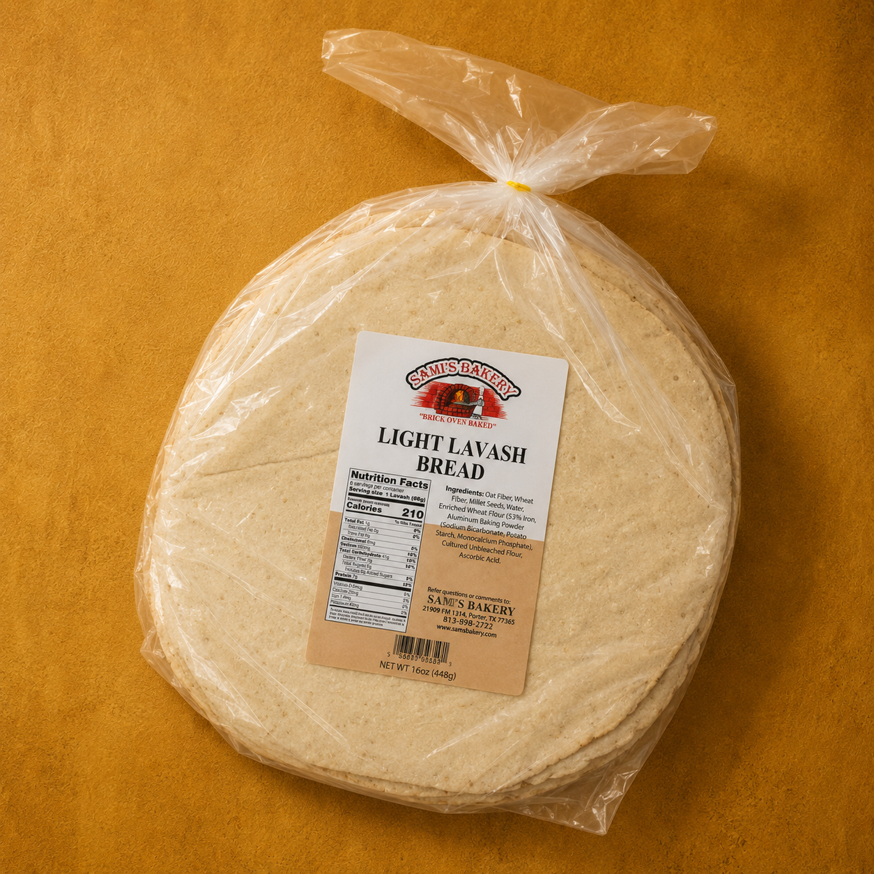 Light Lavash Bread