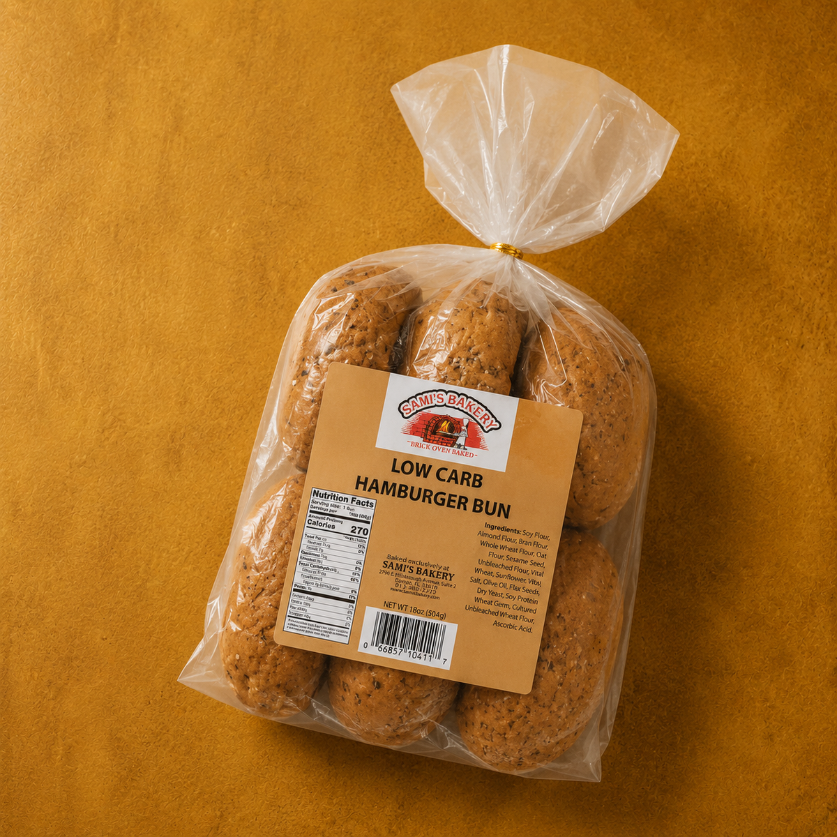 Low Carb Hamburger Bun