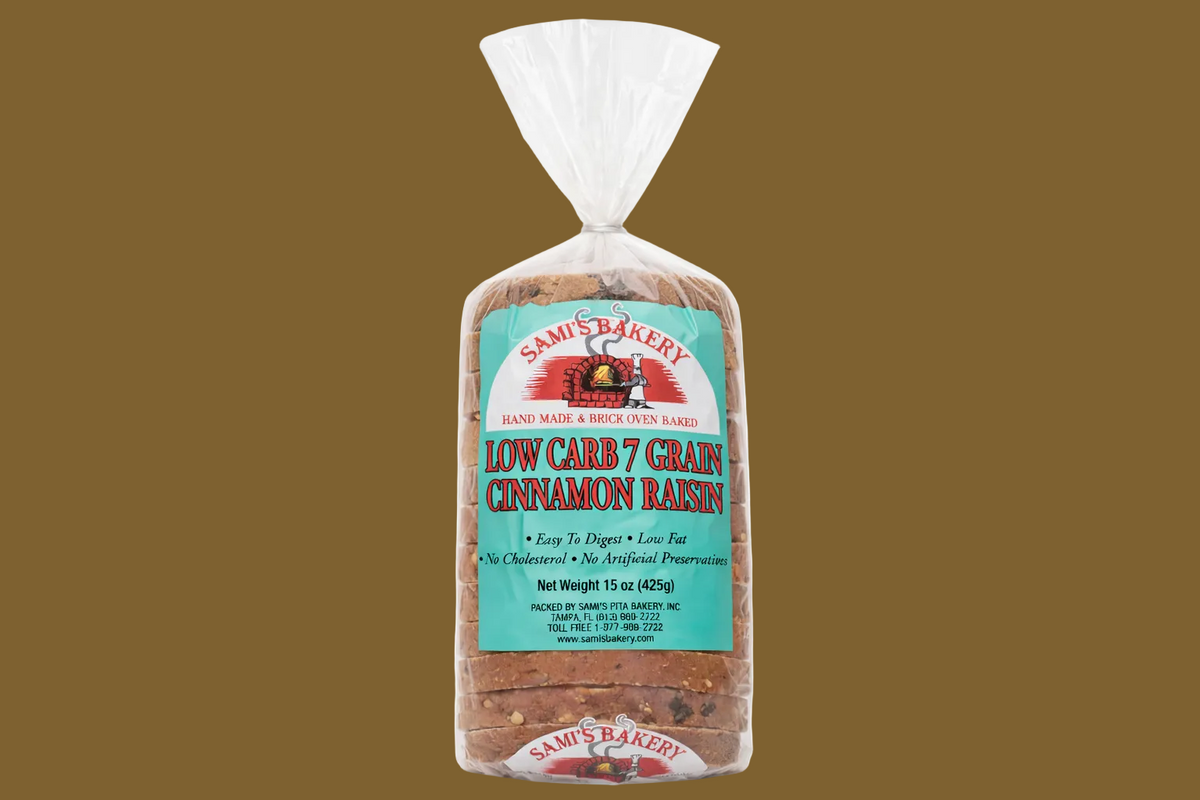 Low Carb 7 Grain Cinnamon Raisin