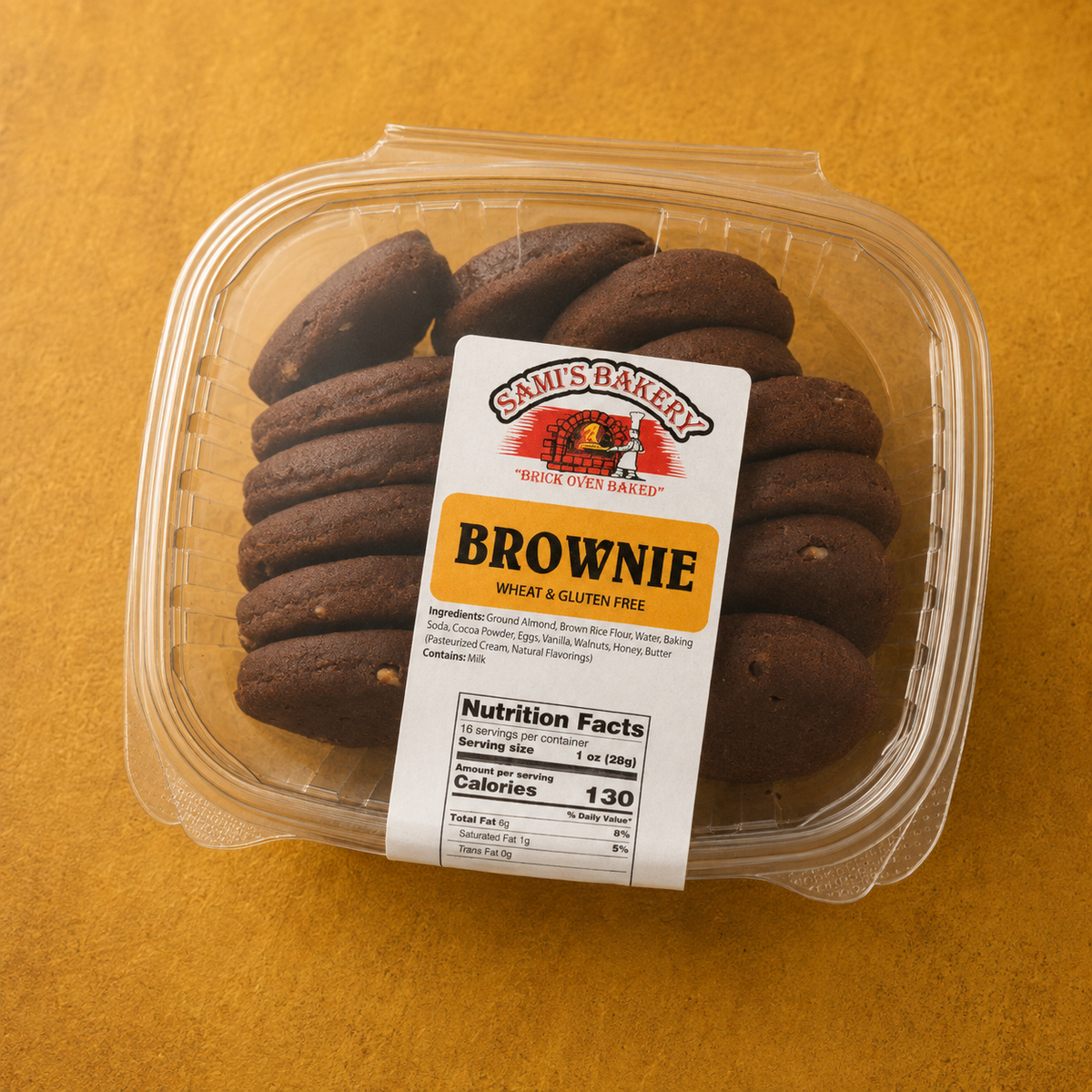 Brownie (Wheat & Gluten Free)