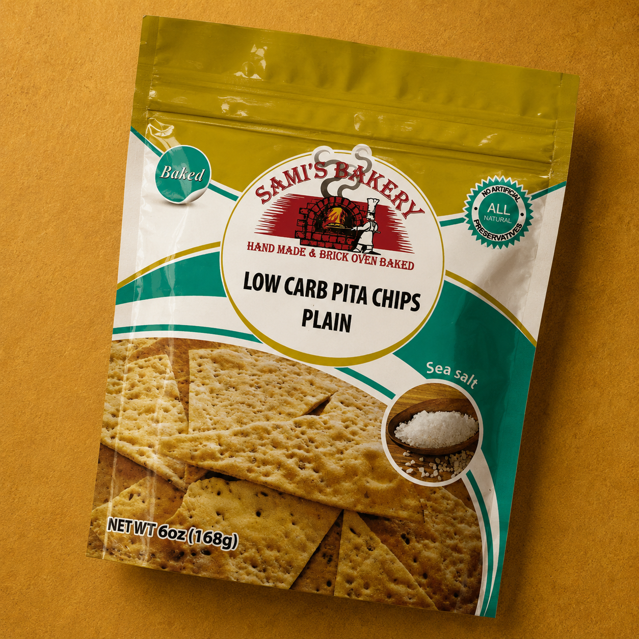Low Carb Pita Chips