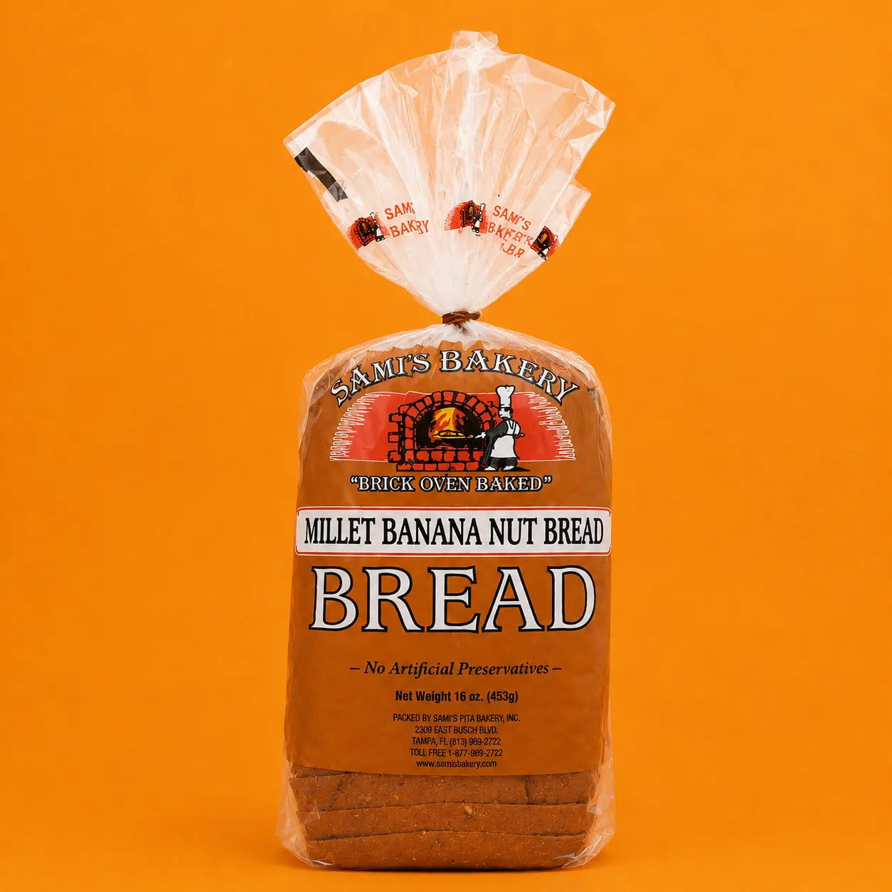 Millet Banana Nut Bread